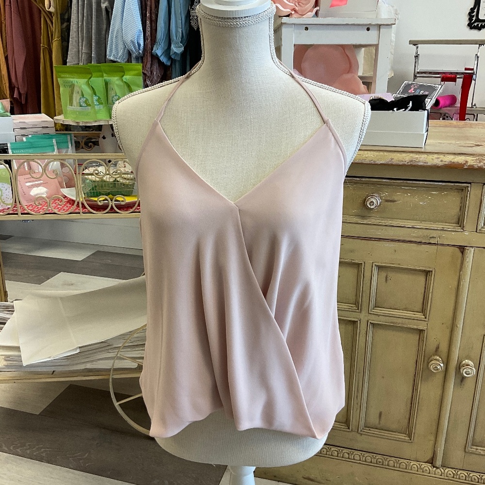 💗Naked Zebra 🦓 Over Sleeveless/Halter Top